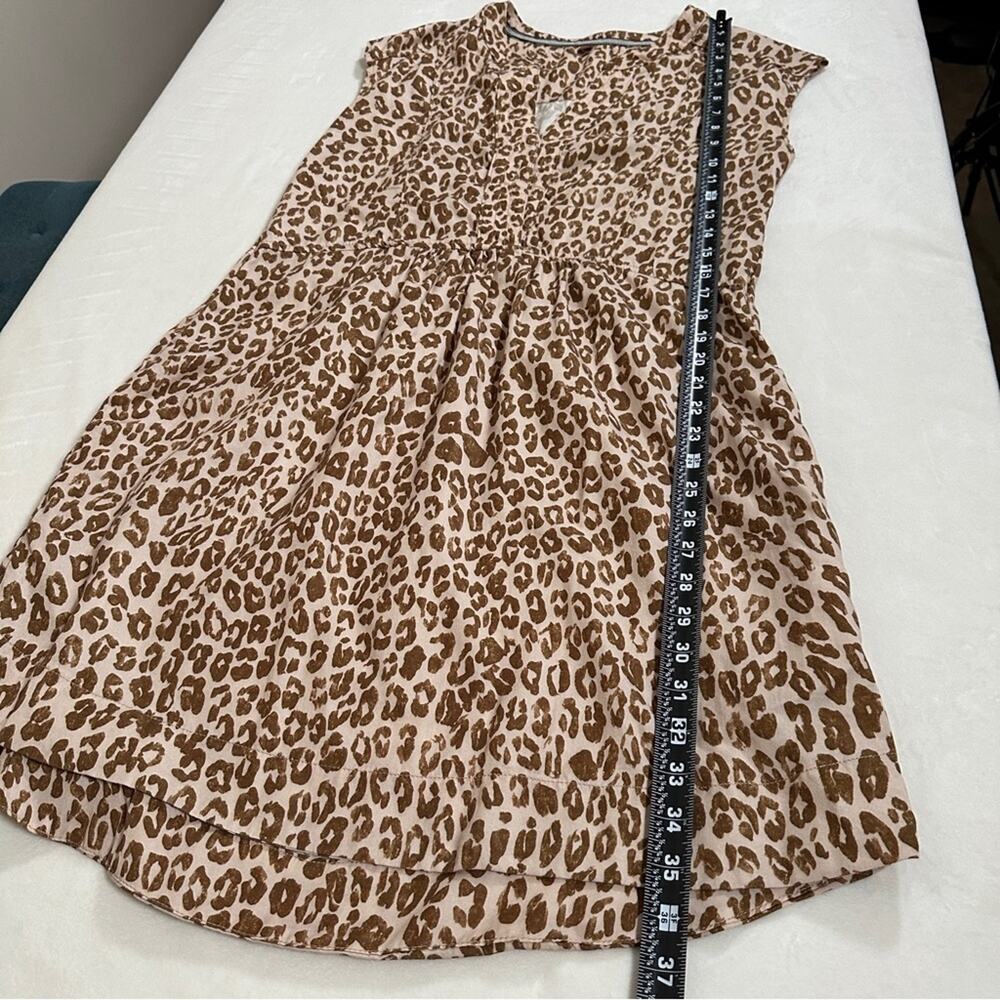 Pilcro Leopard Tunic Dress Medium Anthropologie - Picture 5 of 10